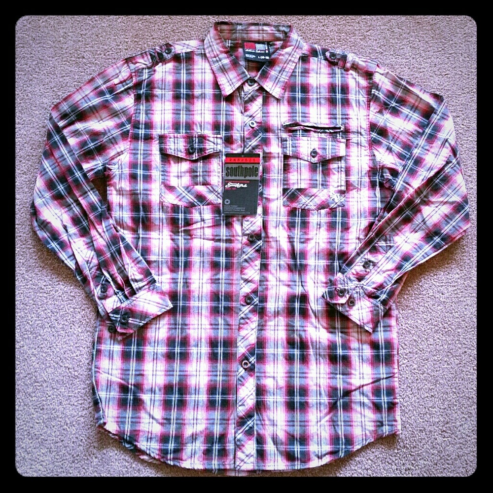 Southpole button down